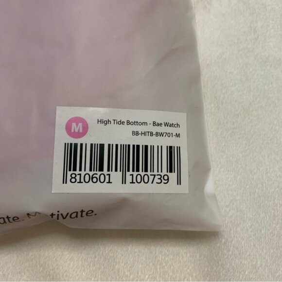 Buffbunny Collection High Tide Bottom in Bae Watch Red NWT Medium - Picture 7 of 7